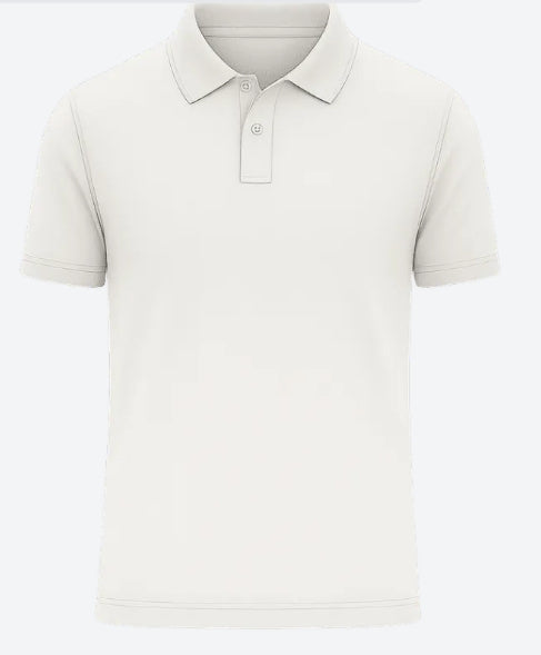 Simple Polo T-Shirt - Black Front