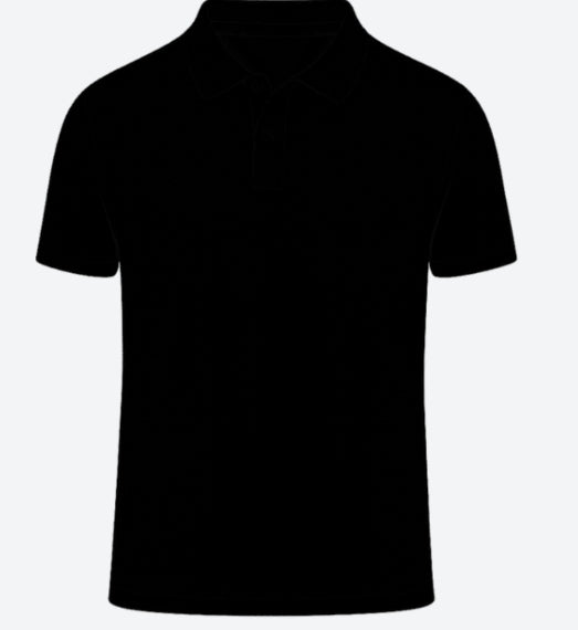 Simple Polo T-Shirt - Black Back